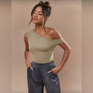 Missguided Cream Bodysuit